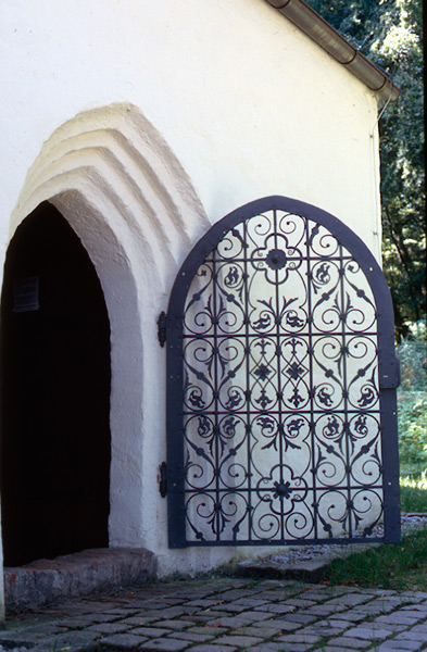 Schmiedeeisernes Gitter